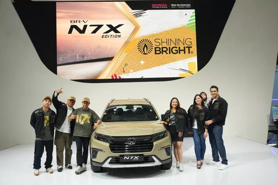 Honda Berkolaborasi dengan Shining Bright, Luncurkan Apparel Ekslusif Terinspirasi Desain New Honda BR-V N7X Edition
