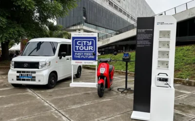 Honda Memulai Rangkaian Aktivitas Honda e:Technology City Tour Keliling Jakarta dengan Mobil Elektrifikasi