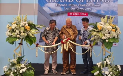 Honda Resmikan Ekspansi Layanan Bodi dan Cat di Honda Mitra Lenteng Agung