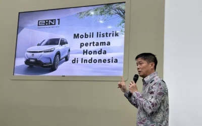 Honda Kenalkan Honda e:N1, Mobil Listrik Pertama Hasil Riset di Indonesia