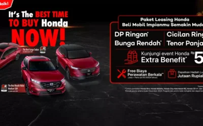 Manfaatkan Momentum Akhir Tahun 2024, Honda Genjot Penjualan Dengan Tawarkan Program Menarik