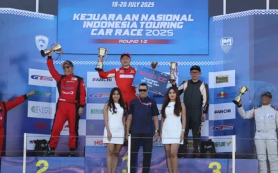 Rayakan 40 Tahun di Balap Nasional, Honda Racing Indonesia Menang Perdana di Kejurnas ITCR 2025 yang Digelar di Mandalika