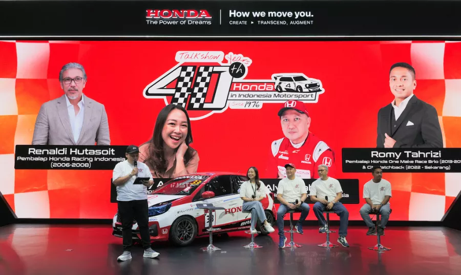 Rayakan 40 Tahun Honda Racing Indonesia: Konsisten di Sirkuit, Terbukti Handal di Jalanan